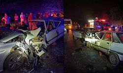 Isparta’da otomobiller çarpıştı