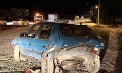 Afyonkarahisar’da trafik kazası: 2 kişi yaralandı