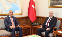 Bakan Güler ve Bakan Ersoy, Milli Savunma Bakanlığı’nda bir araya geldi