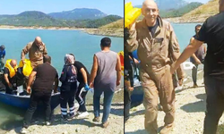 Burdur’da yangın tatbikatı uçağı Karacaören Barajı’nda kaza kırıldı