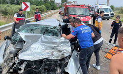 Osmaniye’de feci kaza: İki otomobil kafa kafaya çarpıştı