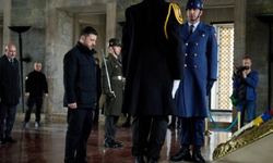 Zelenski’den Anıtkabir ziyareti
