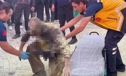 Zonguldak'ta bir vatandaş kaymakamlık önünde kendini yaktı