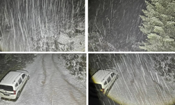 Bolu’nun yüksek kesimlerini kar beyazı sardı