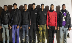 Edirne sınırında kaçak göçmen operasyonu: 9 kişi yakalandı