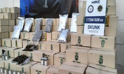 Kocaeli'de 1,5 ton yasaklı madde ele geçirildi