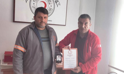 10 kez kan bağışladı, Kızılay’dan bronz madalya aldı