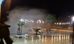 Datça’da kuvvetli fırtına alarmı: Tekne sahipleri limanda nöbette