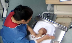 Kahramanmaraş’ta 5 günlük bebeğe hemşire şiddeti: Güvenlik kamerası görüntüleri ortaya çıktı