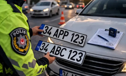 Gaziantep’te 36 adet sahte plaka ele geçirildi: 3 gözaltı