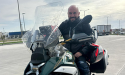 Giray Altınok’tan set yolculuğu: 1300 kilometreyi motosikletle aştı