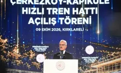 Çerkezköy-Edirne hattında hızlı tren dönemi başladı