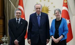 Erdoğan, Nobel ödüllü bilim insanı Aziz Sancar ile görüştü