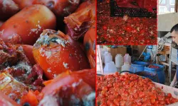 Şanlıurfa’da gıda denetiminde skandal görüntüler: Yüzlerce kilogram küflü salça ele geçirildi