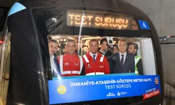 Ümraniye-Ataşehir-Göztepe metro hattında test sürüşü yapıldı