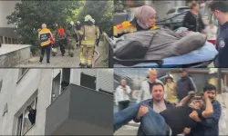 Kadıköy'de 8 katlı binada yangın: Yaralılar var