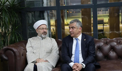 Diyanet İşleri Başkanı Ali Erbaş'tan Iğdır FK'ya ziyaret