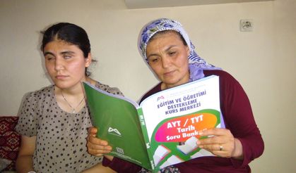 İlkokul mezunu annesi çalıştırdı, görme engelli kızı üniversiteyi kazandı