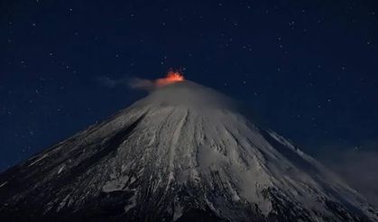 8.8'lik depremden sonra Rusya'daki yanardağ aktifleşti