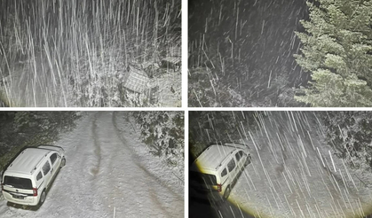 Bolu’nun yüksek kesimlerini kar beyazı sardı
