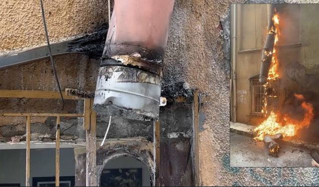 Beyoğlu’nda şok edici yangın paniği
