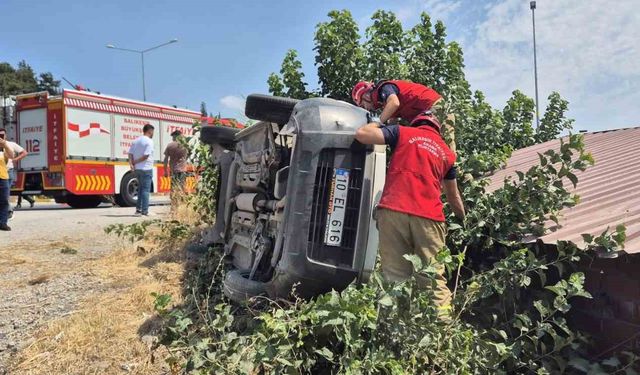Susurlukta kaza: 1 yaralı