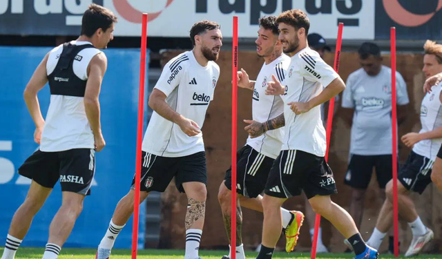 Beşiktaş'ın St. Patrick's maçı kamp kadrosu açıklandı