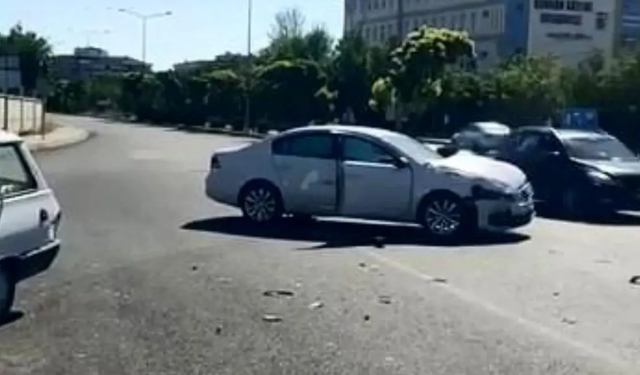 Elazığ’da zincirleme kaza: 1 yaralı