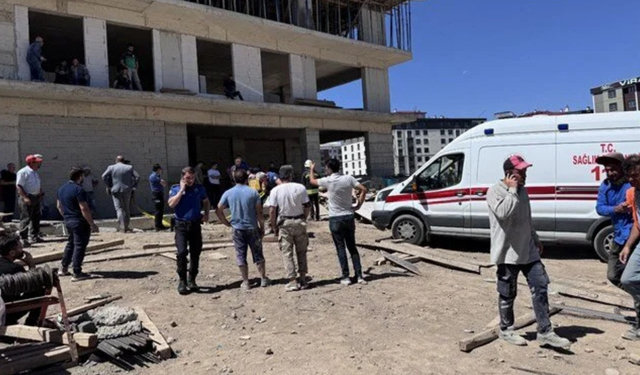 Erzurum’da inşaat faciası: 1 kişi hayatını kaybetti