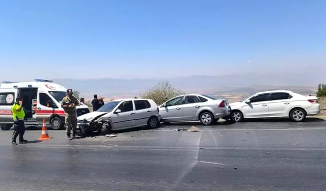Gaziantep’te zincirleme kaza: 9 yaralı