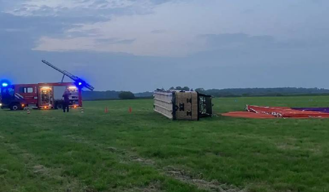 Hollanda’da sıcak hava balonu kazası: 1 ölü, 5 yaralı