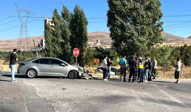 Kayseri Bünyan’da trafik kazası: 2 yaralı