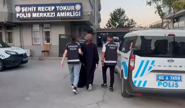 Samsun’da komşusunun evini yedek anahtarla soydu