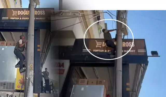 Şanlıurfa'da elektrik direğinde faciaya ramak kala