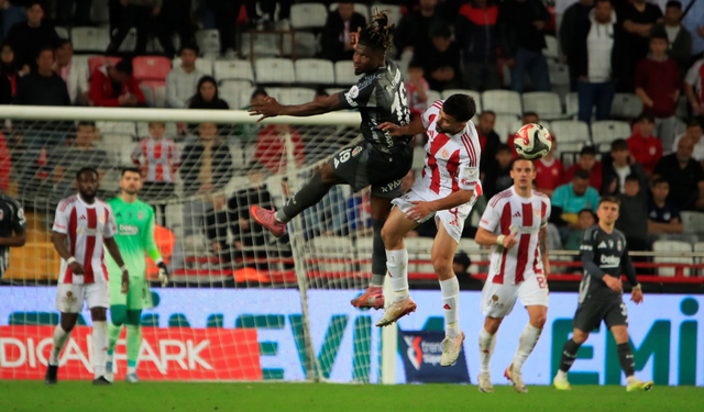 Süper Lig: Beşiktaş, Antalyaspor'u 3-1 yendi