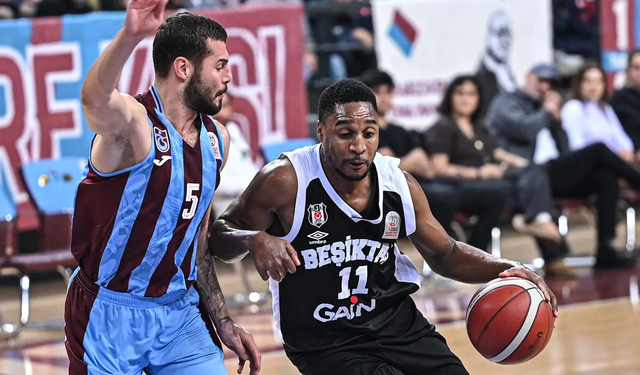 Türkiye Sigorta Basketbol Süper Ligi: Beşiktaş Trabzon’da fark attı: 98-84