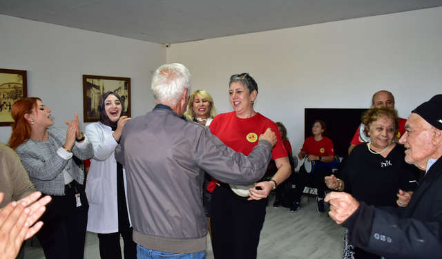 Bursa’da huzurevinde moral etkinliği