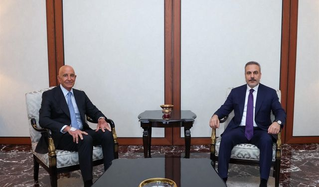 Bakan Fidan, ABD Büyükelçisi Barrack ile görüştü