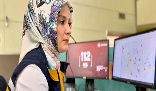 Telefonda yönlendirdi, babaya evde doğum yaptırdı