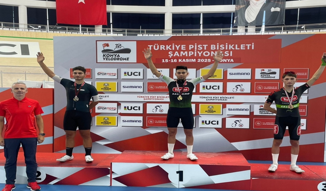 Torku Şeker Spor’dan pistte büyük başarı