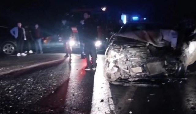 İstanbul Beykoz'da trafik kazası: İki otomobil çarpıştı, 7 yaralı