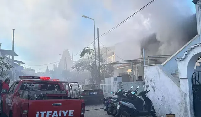 Muğla’da kavga sonrası evi ateşe verdiği öne sürülen kadın tutuklandı