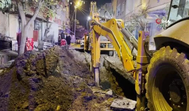 Avcılar’da altyapı çalışmasında göçük: 1 yaralı
