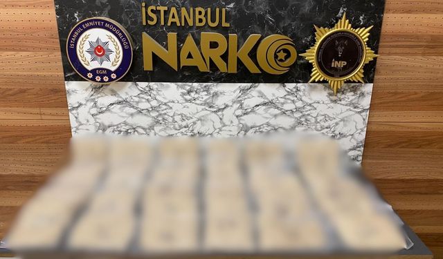 Baza altındaki valizden çıkan yasaklı madde polisi bile şaşırttı