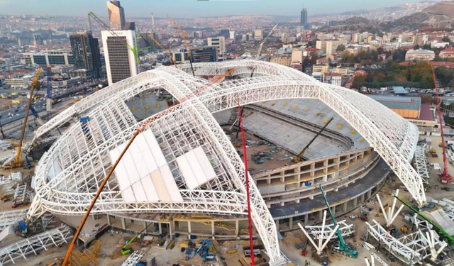 Ankara’nın 19 Mayıs Stadyumu dünya standartlarını zorluyor