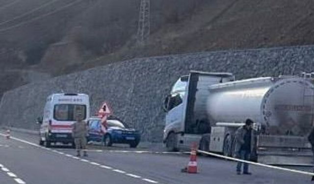 Ordu’da tankerin çarptığı yaya hayatını kaybetti