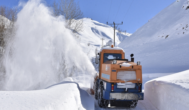 Bitlis'te 104 yerleşim yeri ulaşıma kapandı