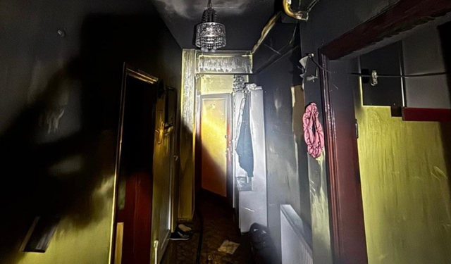 Balıkesir Erdek’te korkutan yangın