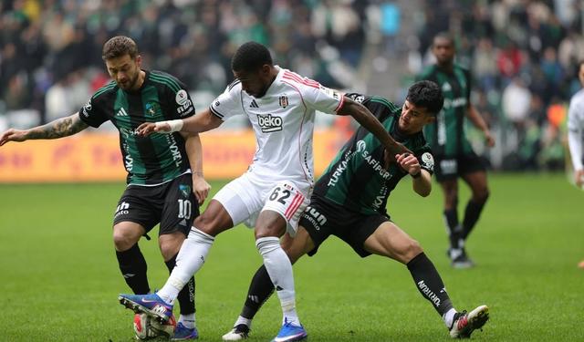 Beşiktaş Kocaeli’de tek golle şov yaptı