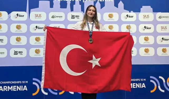 Milli atıcı Damla Köse, Avrupa şampiyonu oldu